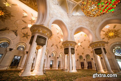 Beautiful arab & islamic architecture - 20xUHQ JPEG Photo Stock