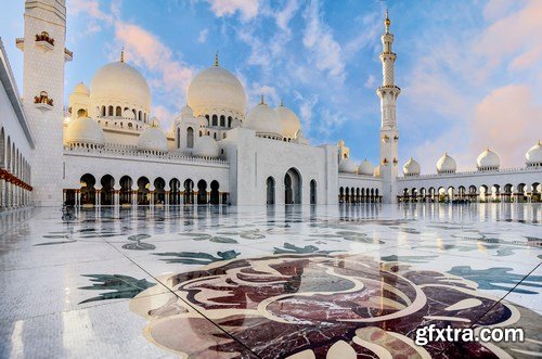 Beautiful arab & islamic architecture - 20xUHQ JPEG Photo Stock