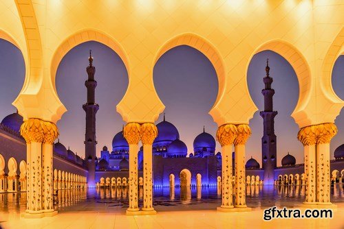 Beautiful arab & islamic architecture - 20xUHQ JPEG Photo Stock