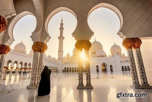 Beautiful arab & islamic architecture - 20xUHQ JPEG Photo Stock