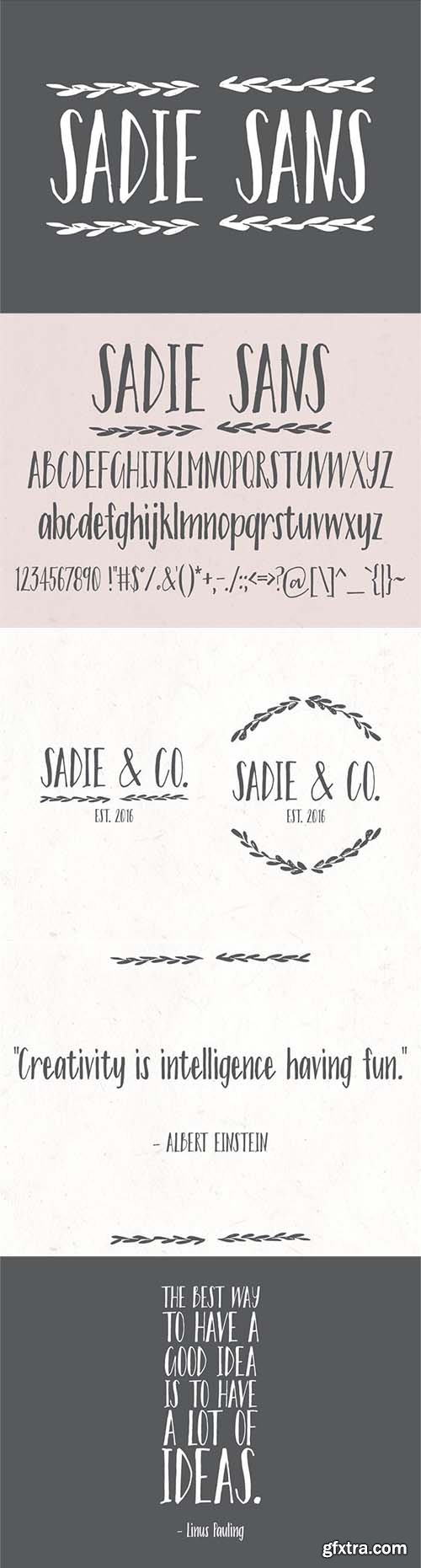 Sadie Sans Font