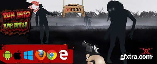 CodeCanyon - Run Into Death v1.0 - HTML5 Shooter Game - 18486533