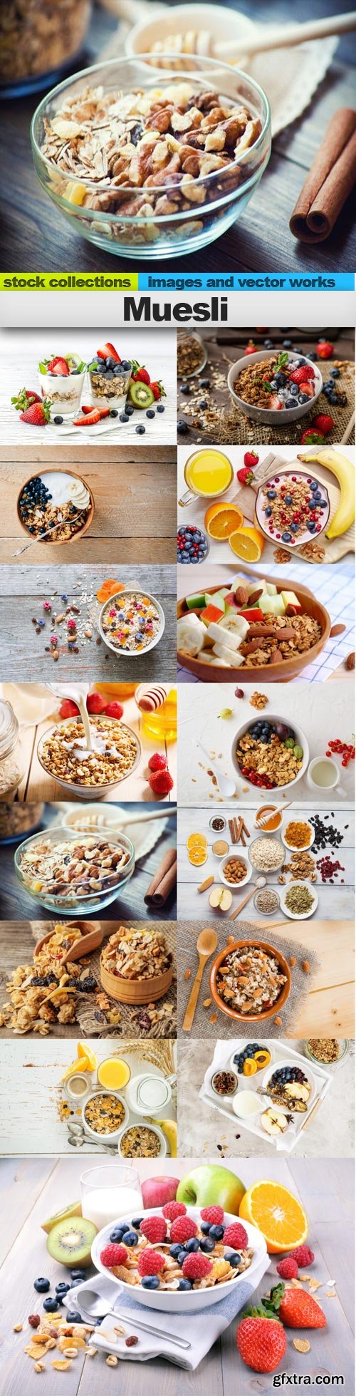 Muesli, 15 x UHQ JPEG