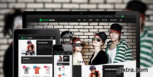 ThemeForest - Sportsgear v1.0.4 - Magento theme for Sport stores - 7040382