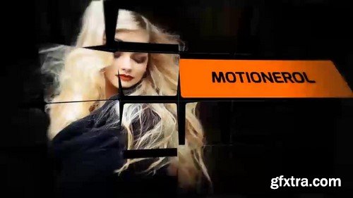 3D Slice Opener Slideshow - After Effects Templates