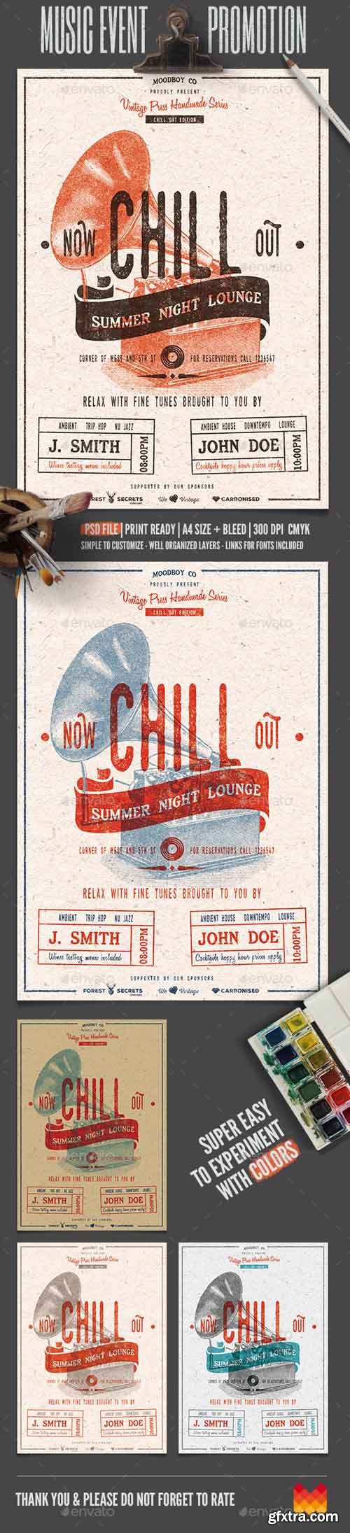 GR - Chill Out - Lounge Flyer/Poster 11906839