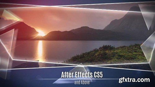 Glass and Frame Slideshow - After Effects Templates