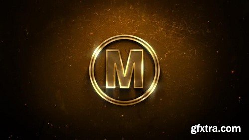 Gold logo - After Effects Templates