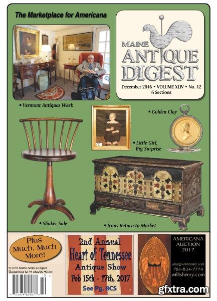 Maine Antique Digest - December 2016