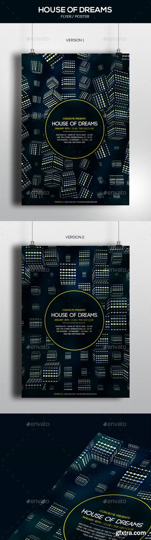 GR - House of Dreams Party Poster / 2 Versions 10012135