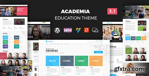 ThemeForest - Academia v3.2.1 - Responsive Education Theme For WordPress - 14869670