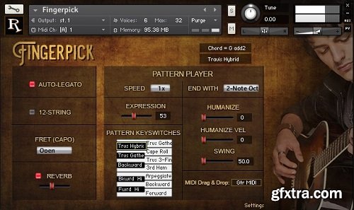 Realitone Fingerpick v1.2 KONTAKT-SYNTHiC4TE