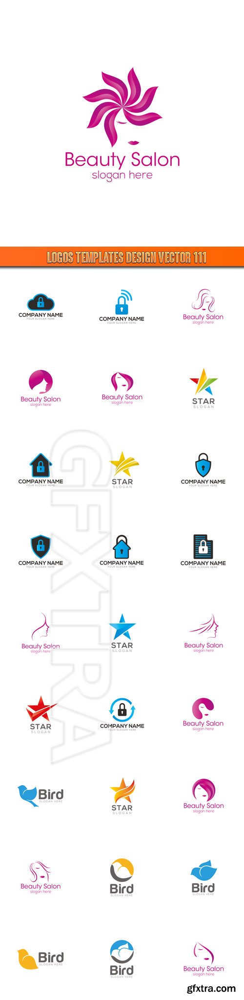 Logos Templates Design Vector 111