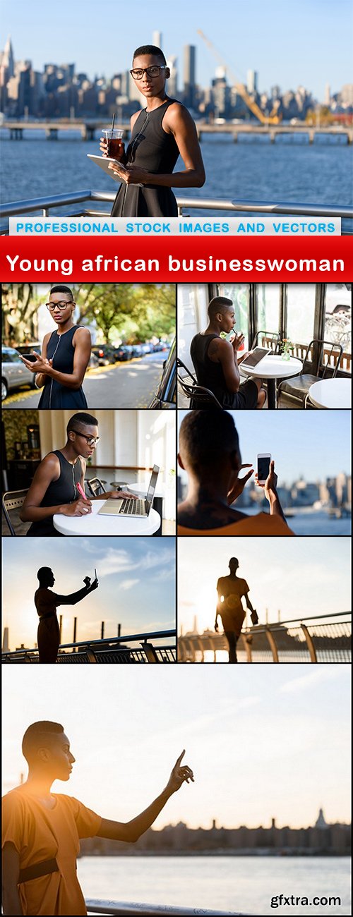 Young african businesswoman - 8 UHQ JPEG