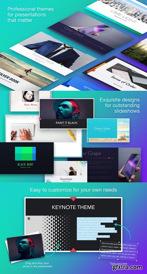 Jumsoft Themes for Keynote 5.0.6 (Mac OS X)