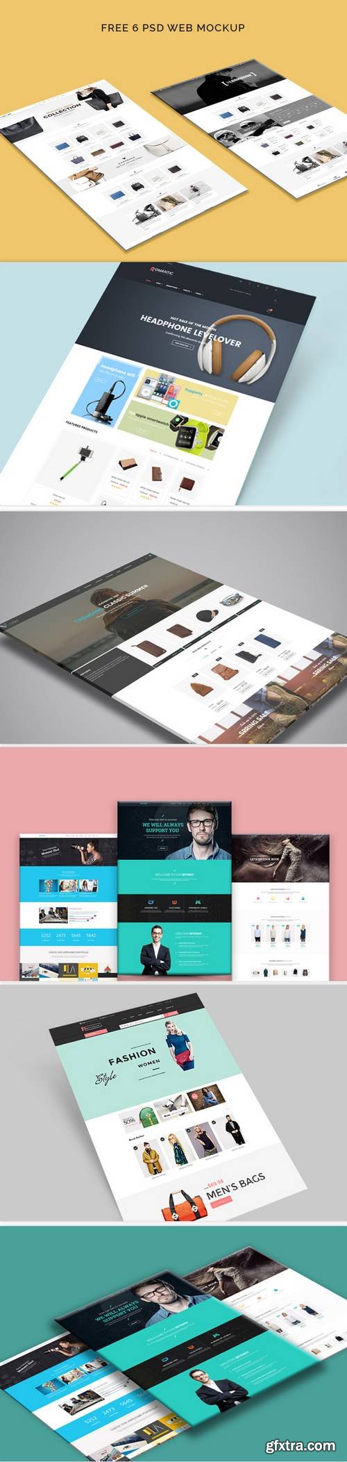 Web Template Mockup