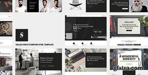 ThemeForest - Solace v1.0 - Highly Flexible Component Based HTML5 Template - 17561221