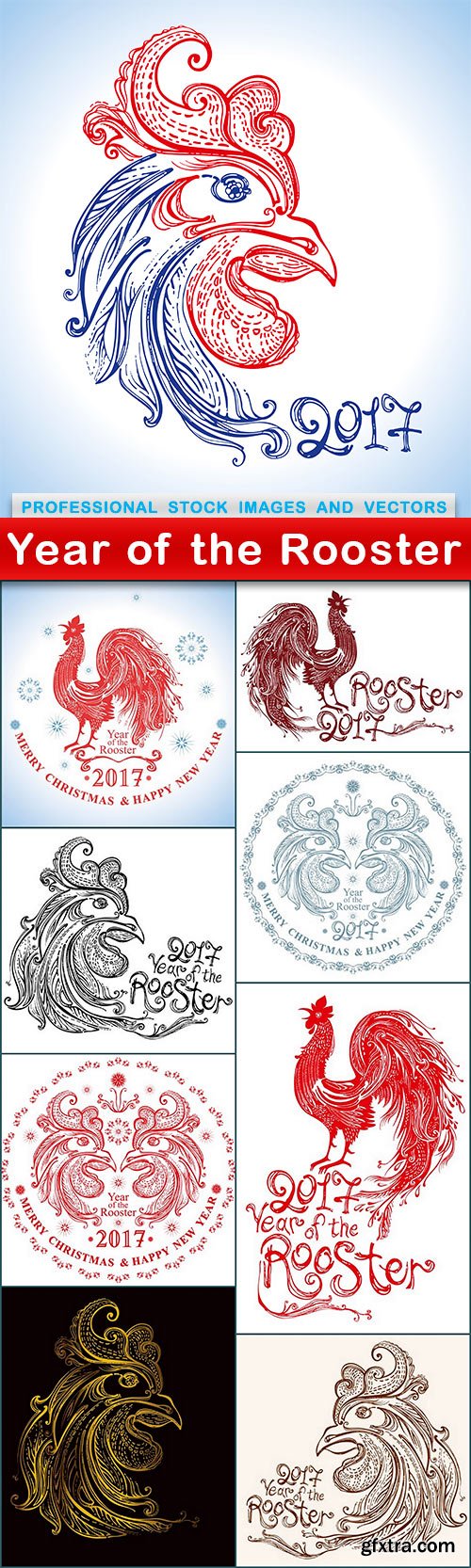 Year of the Rooster - 9 EPS