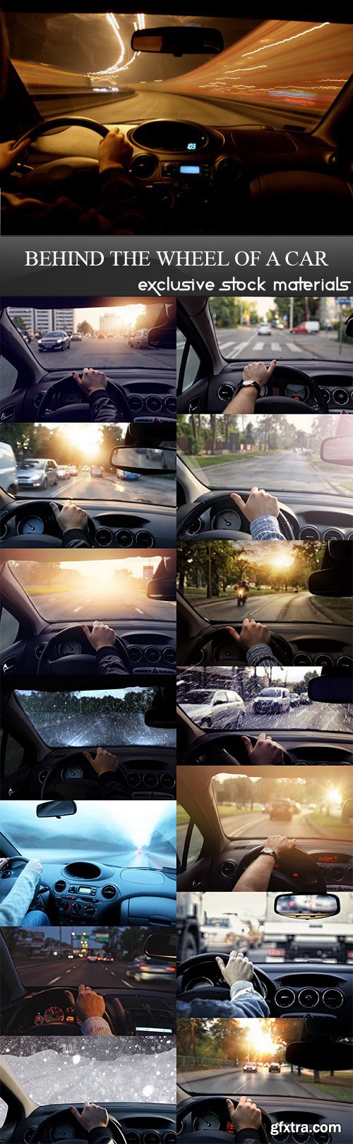 Behind the wheel of a car - 15 UHQ JPEG