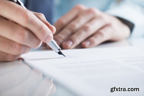 Business contract - 18xUHQ JPEG Photo Stock