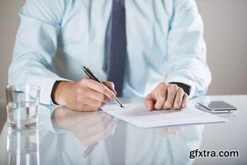 Business contract - 18xUHQ JPEG Photo Stock