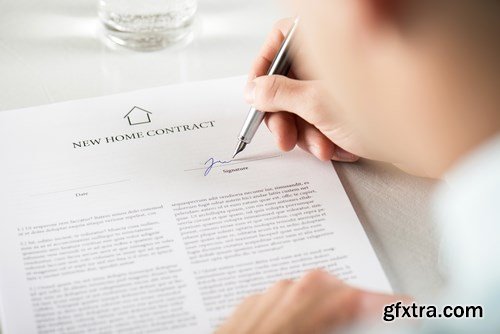 Business contract - 18xUHQ JPEG Photo Stock