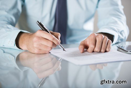 Business contract - 18xUHQ JPEG Photo Stock