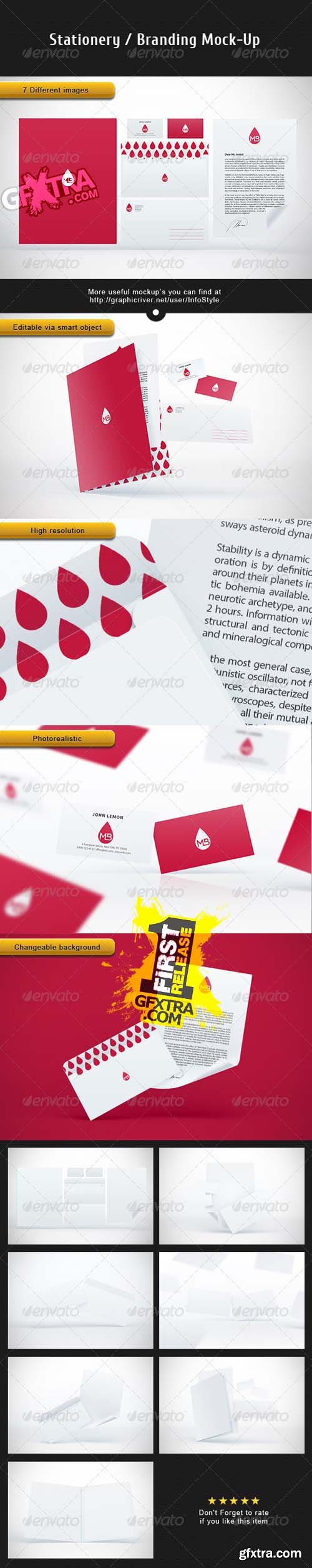 GR - Stationery / Branding Mock-Up Vol.2 3339666