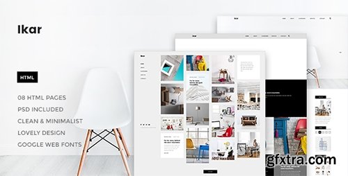 ThemeForest - Ikar - Blog/Magazine HTML Template (Update: 20 October 16) - 18101081