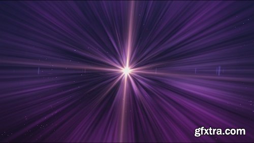 Bright glow on a purple background