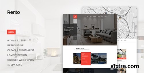 ThemeForest - Rento v1.0 - Real Estate HTML Theme - 16593297