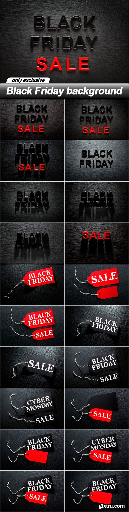 Black Friday background - 20 UHQ JPEG