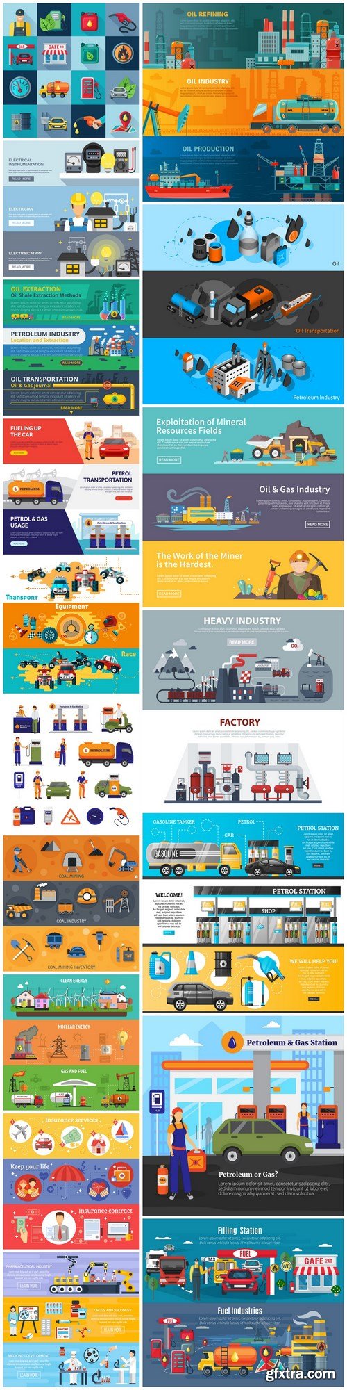 Oil industry, petrochemistry and technology - 17xEPS