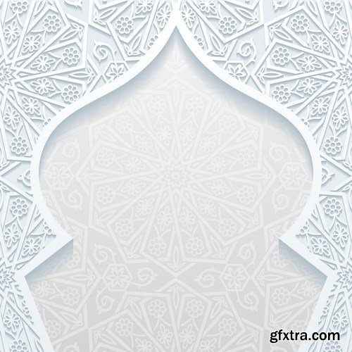 Arabic decoration, ornamen and design - 16xEPS