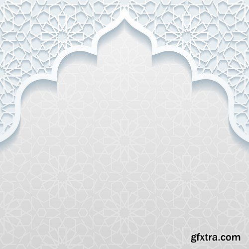 Arabic decoration, ornamen and design - 16xEPS