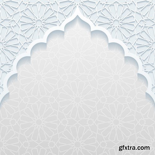 Arabic decoration, ornamen and design - 16xEPS