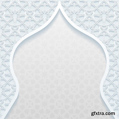 Arabic decoration, ornamen and design - 16xEPS