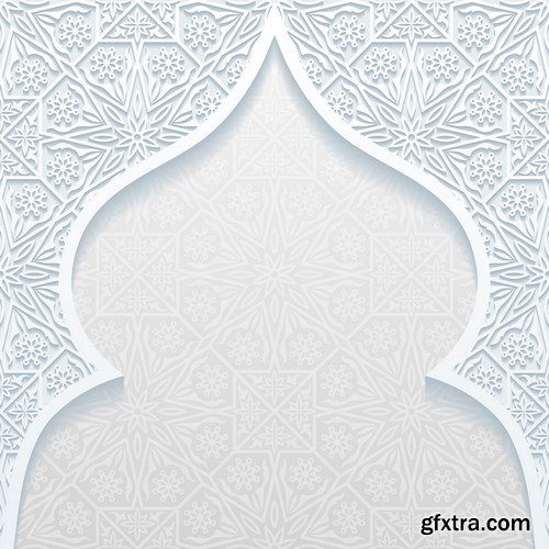 Arabic decoration, ornamen and design - 16xEPS