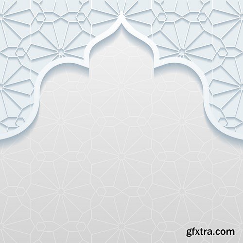 Arabic decoration, ornamen and design - 16xEPS