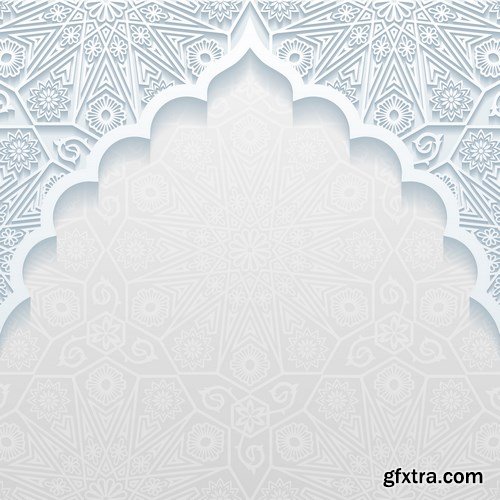 Arabic decoration, ornamen and design - 16xEPS