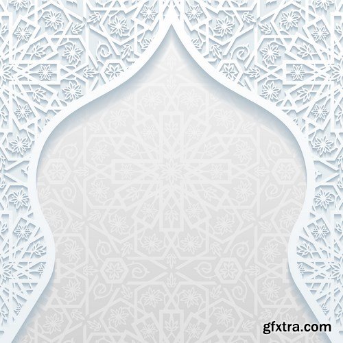 Arabic decoration, ornamen and design - 16xEPS