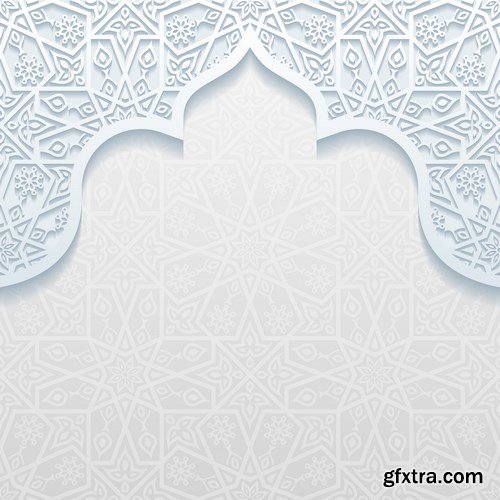 Arabic decoration, ornamen and design - 16xEPS