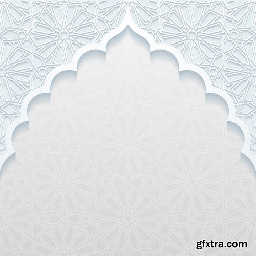 Arabic decoration, ornamen and design - 16xEPS