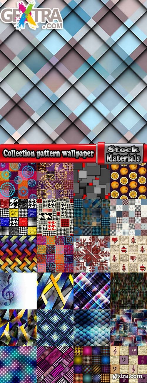 Collection pattern wallpaper sample calligraphic drawing frame vector image 7-25 EPS