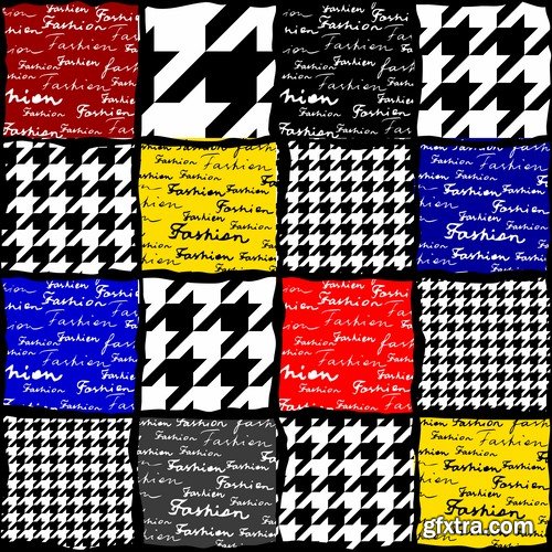 Collection pattern wallpaper sample calligraphic drawing frame vector image 7-25 EPS