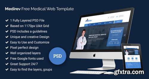 Medirev Medical PSD Template