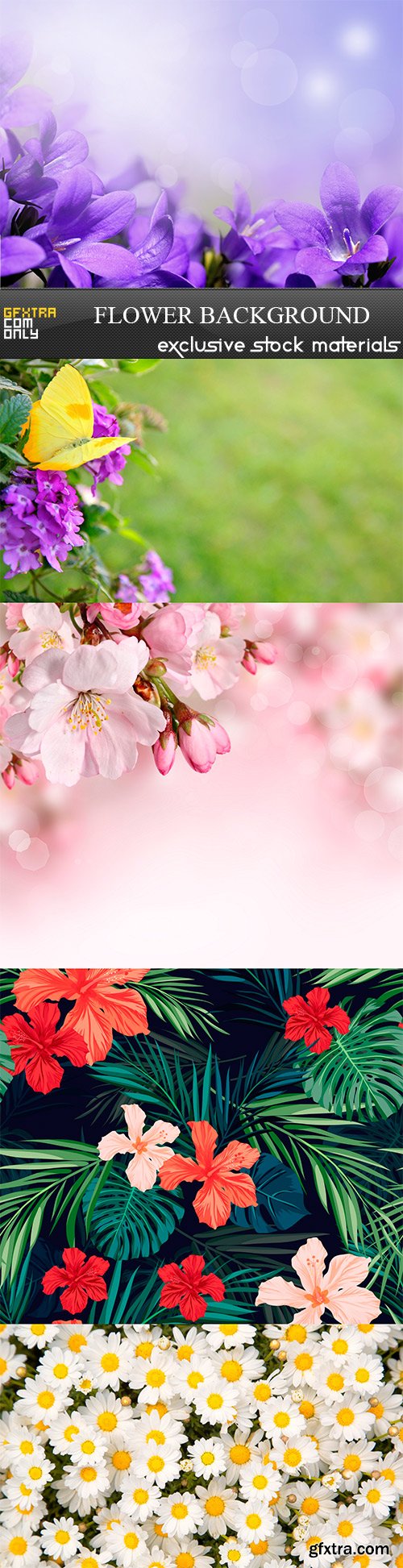 Background flowers - 5UHQ JPEG