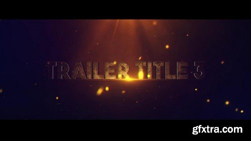 Trailer Title 3 - After Effects Templates