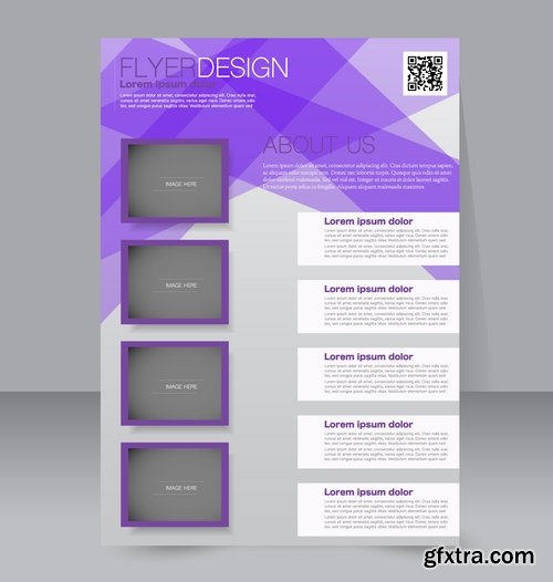 Collection book cover journal notebook flyer card business card banner vector image 22-25 EPS