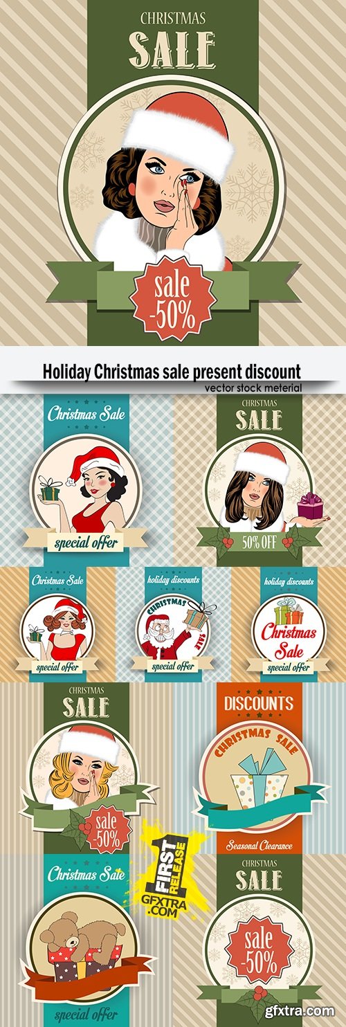 Holiday Christmas sale present discount